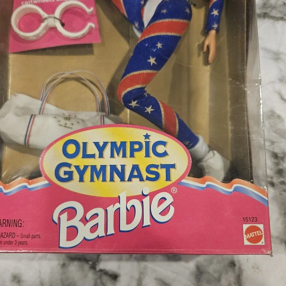 1996 Olympic Gymnast Barbie Atlanta 1996 – Box‎ Damage, Opened Seal